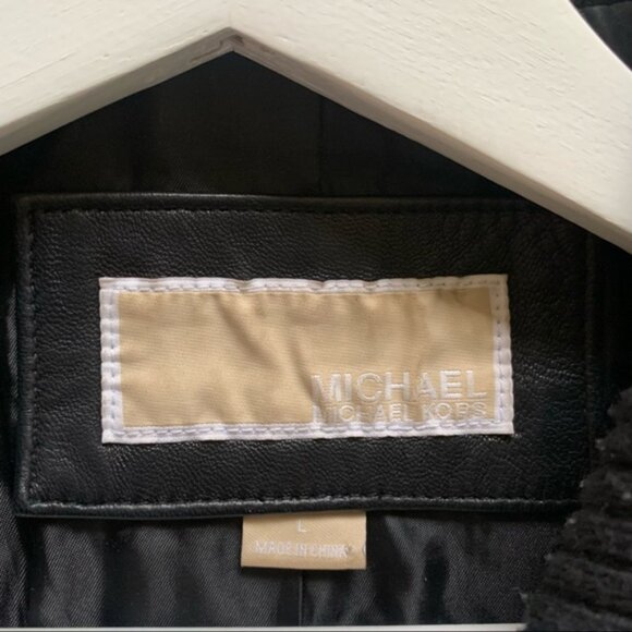 Michael Kors Leather Jacket - Picture 4 of 7